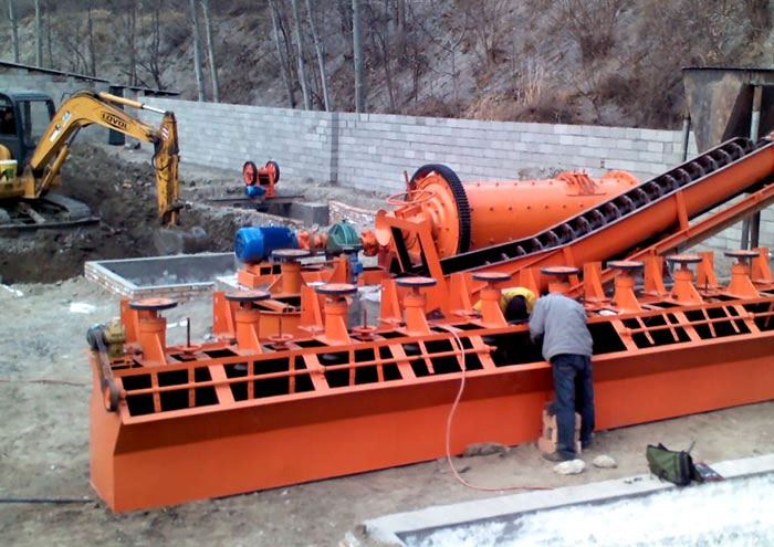 河北邯郸浮选工艺生产线