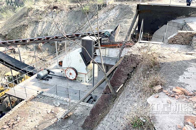 时产1000吨砂石生产线设备展示--红星机器全套设备