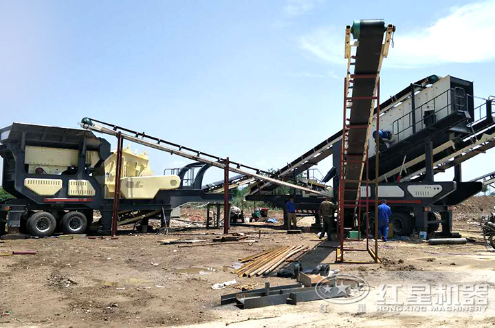 现场作业中 现场作业中