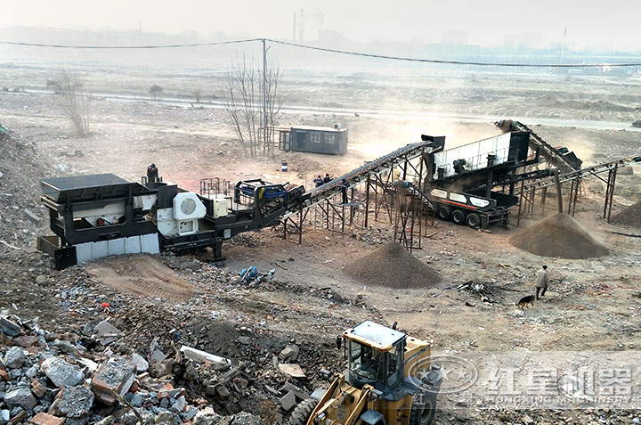 移动制砂生产线 移动制砂生产线