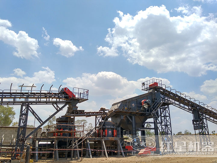 圆锥破碎机客户现场 圆锥破碎机客户现场