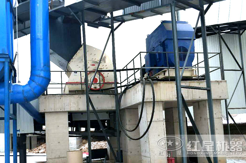 重锤式破碎机安装现场 重锤式破碎机安装现场